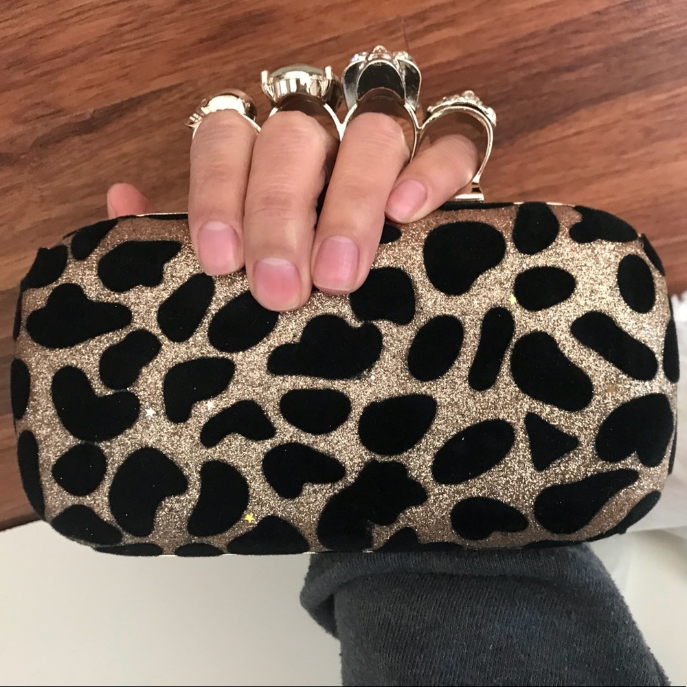 Animal Print Minaudiere (handbag)